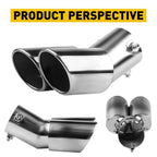 Chrome Exhaust Pipe Muffler Tip for Car (YYYY–YYYY)
