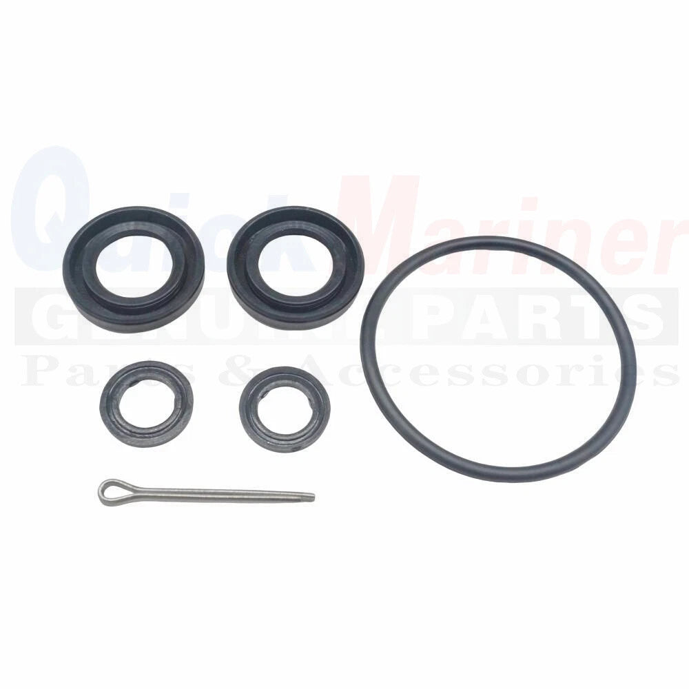 Lower Gearcase Seal Oil Seal w/ O-ring Gasket for Suzuki DT8 DT9.9 (–)