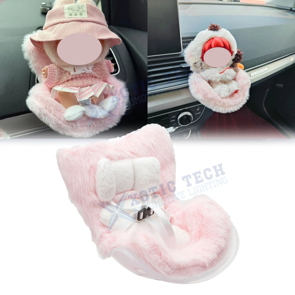 Air Vent Fashion Ornament Accessory for Mini Plush Dolls Pink (Year–Year)