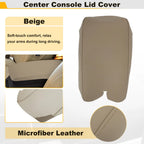 Leather Center Console Lid Armrest Cover for Lexus ES350 (2007–2009) Beige