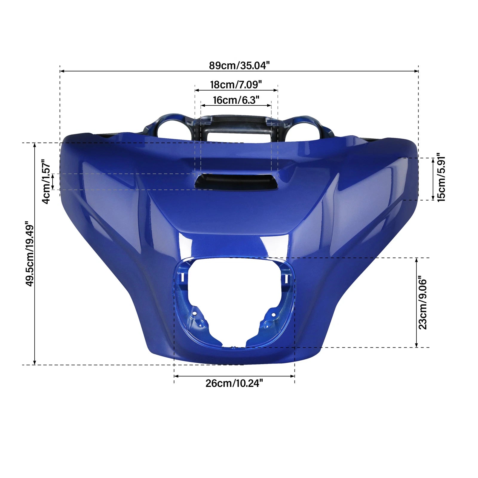 Front Inner Outer Fairing for Indian Chieftain Dark Horse (2019–2025)