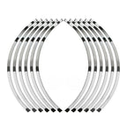 17" Stripes Wheel Decals for Suzuki DRZ DR-Z 400SM (2005-2019)