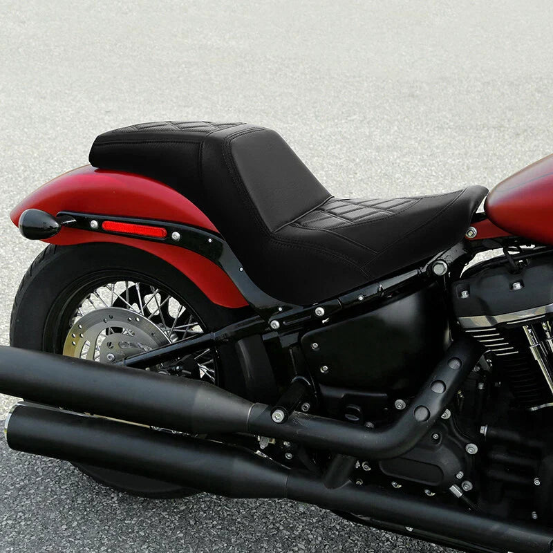 Black Seats for Harley Softail Street Bob (2018-2025)