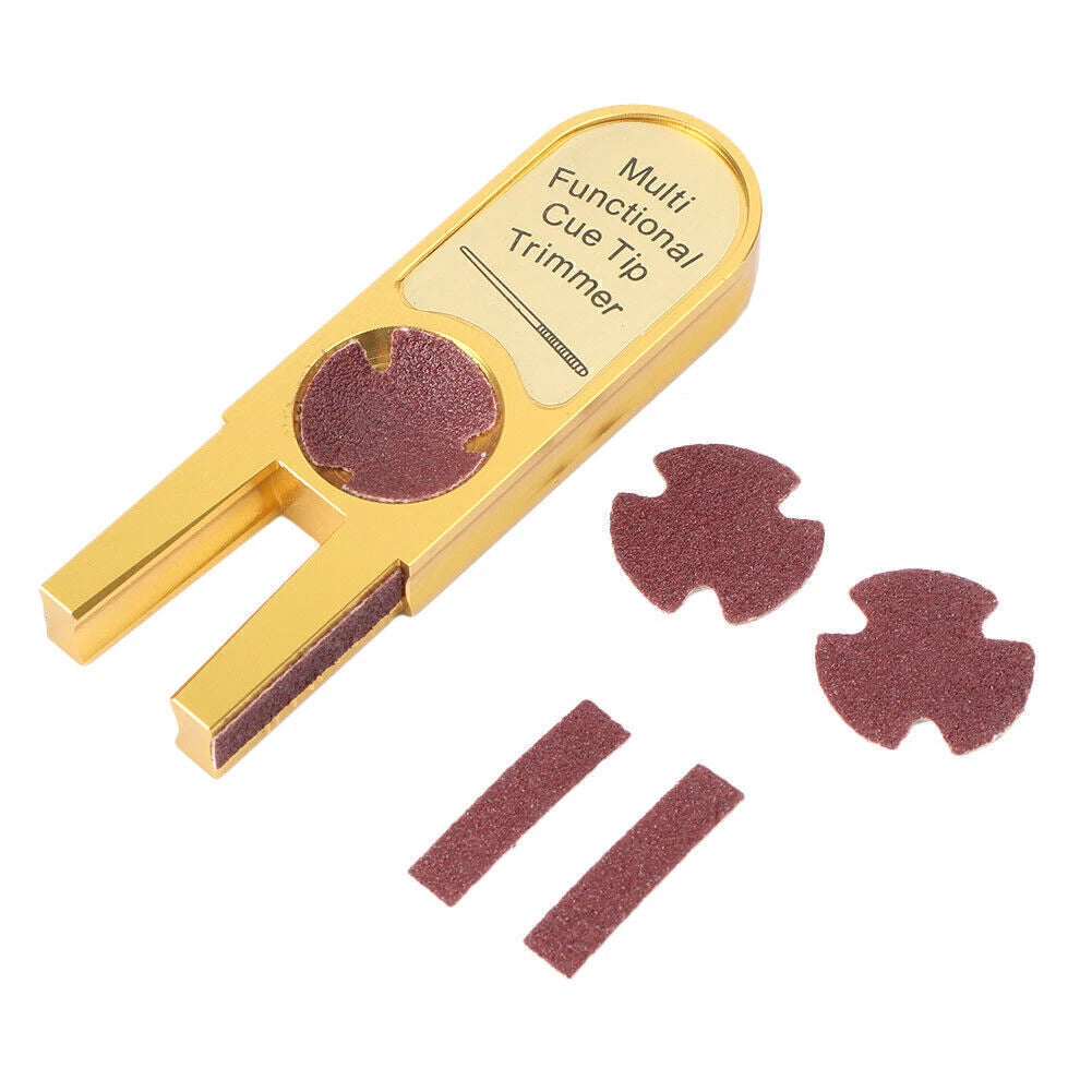 Cue Tip Scuffer Trimmer Shaper Burnisher for U Billiards