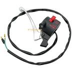 Right Start Stop Kill Switch & Brake Lever for Honda CRF50 CRF50F (2004–2023)