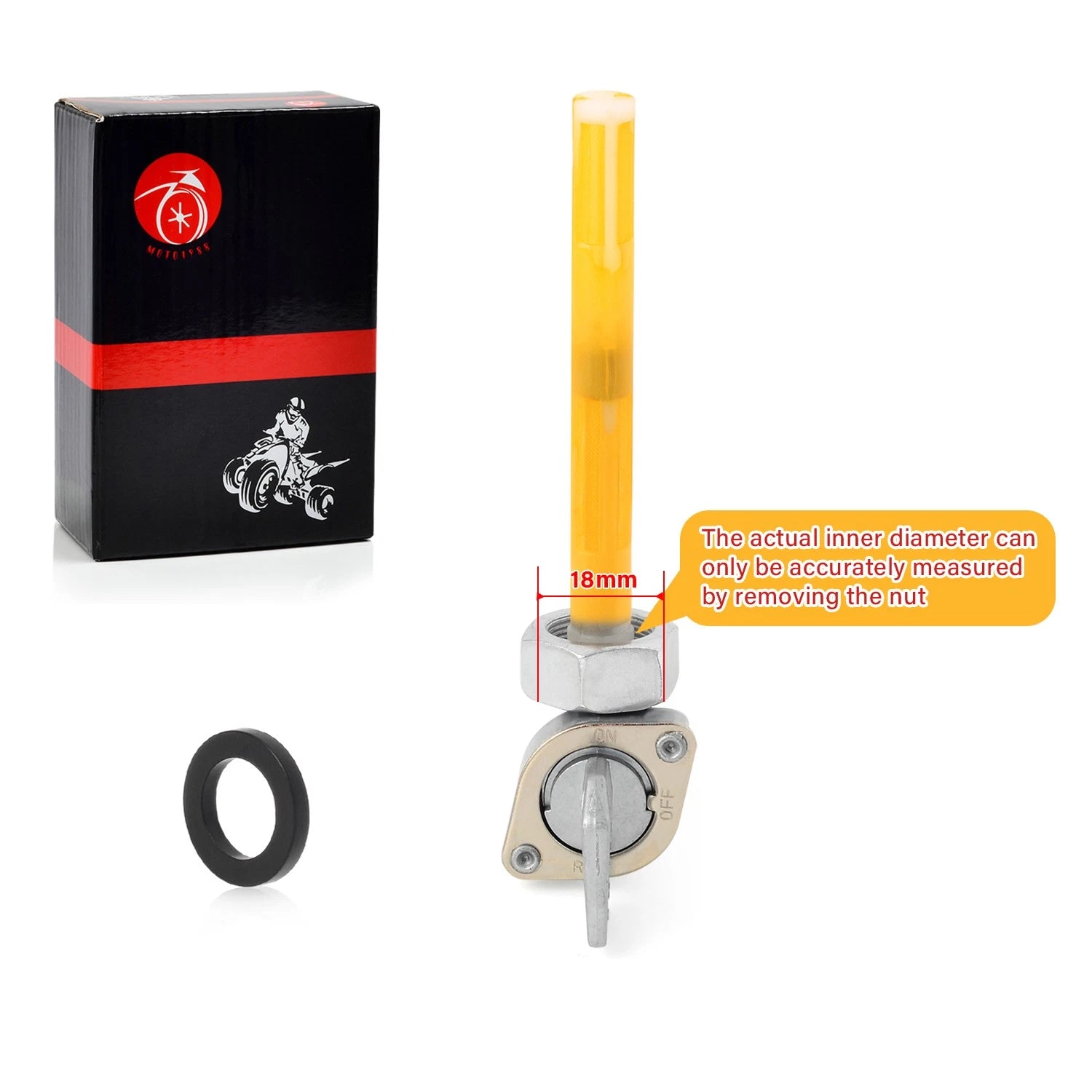 18mm Fuel Valve Petcock for Honda Magna 750 VF750C (1988) 16950-MA4-671