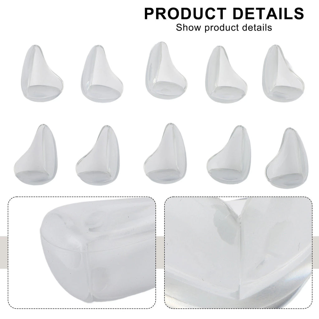 10X Child Safety Corner Edge Protectors Transparent Cushion Guards