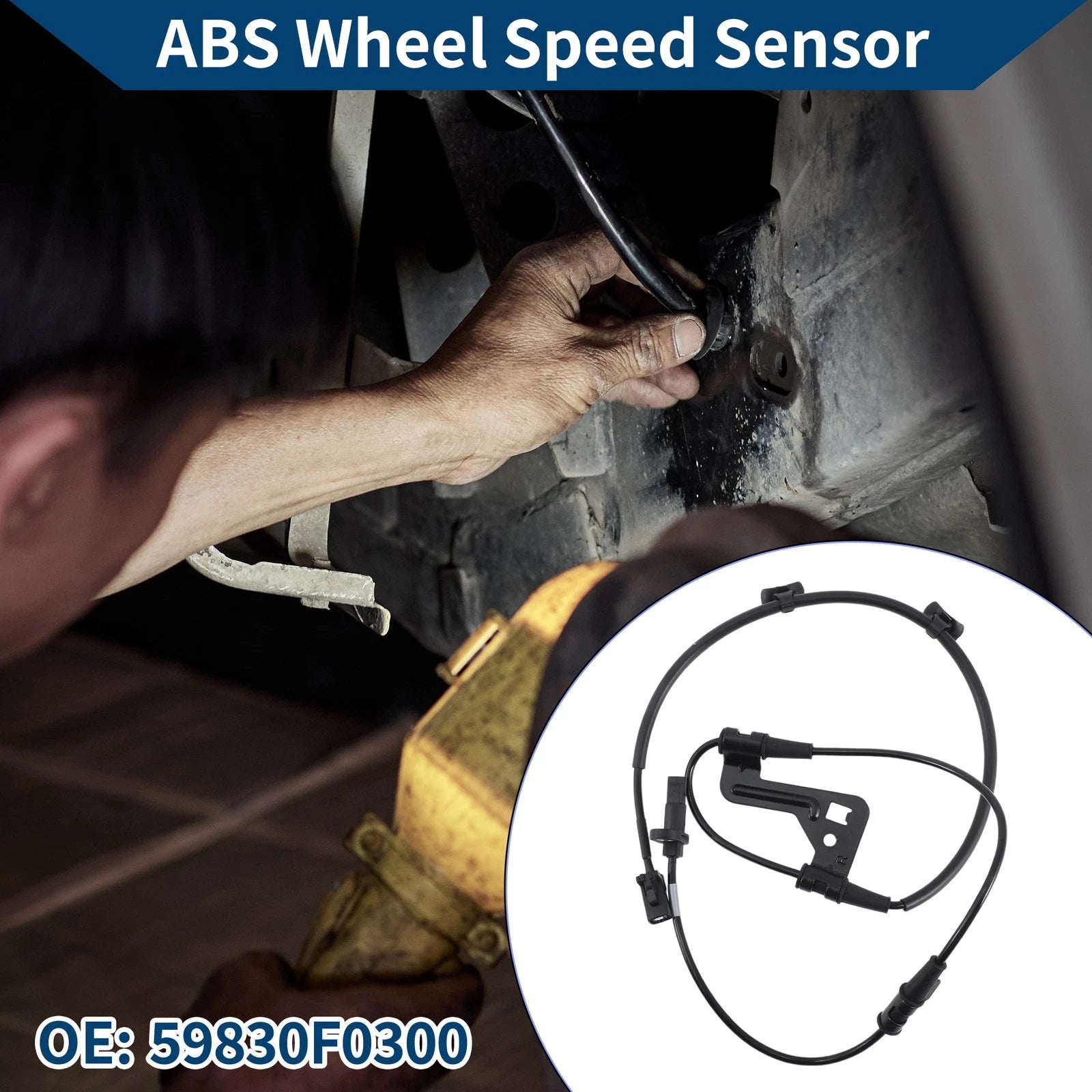 ABS Wheel Speed Sensor No. 59830F0300 for Hyundai Elantra (2017–2020)