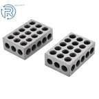 10 Pair 1-2-3 Blocks 23 Holes Machinist Jig .0002" Precision