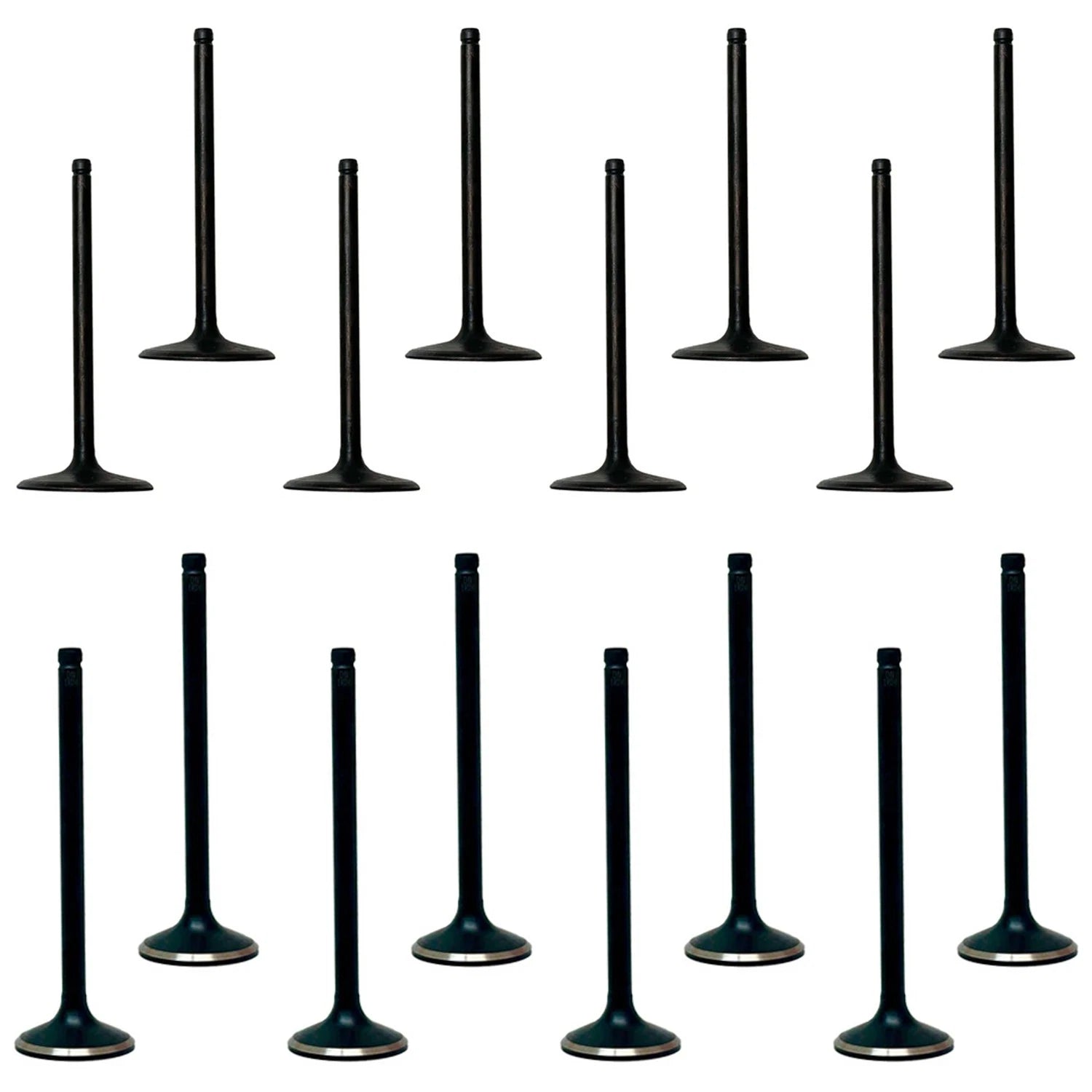Set of 16 Intake & Exhaust Valves Kit for Corvette Silverado Sierra 1500 V8
