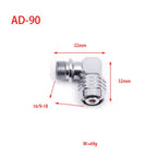 Rotatable Diving Regulator Adapter for Hose Movement (90 & 110 Degree)