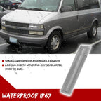 Clear Front Bumper Side Marker Lights for Chevy Astro/GMC Safari (1995–2005)