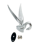 Hood Ornament Chrome Classic Swan for Peterbilt Kenworth Freightliner (—)