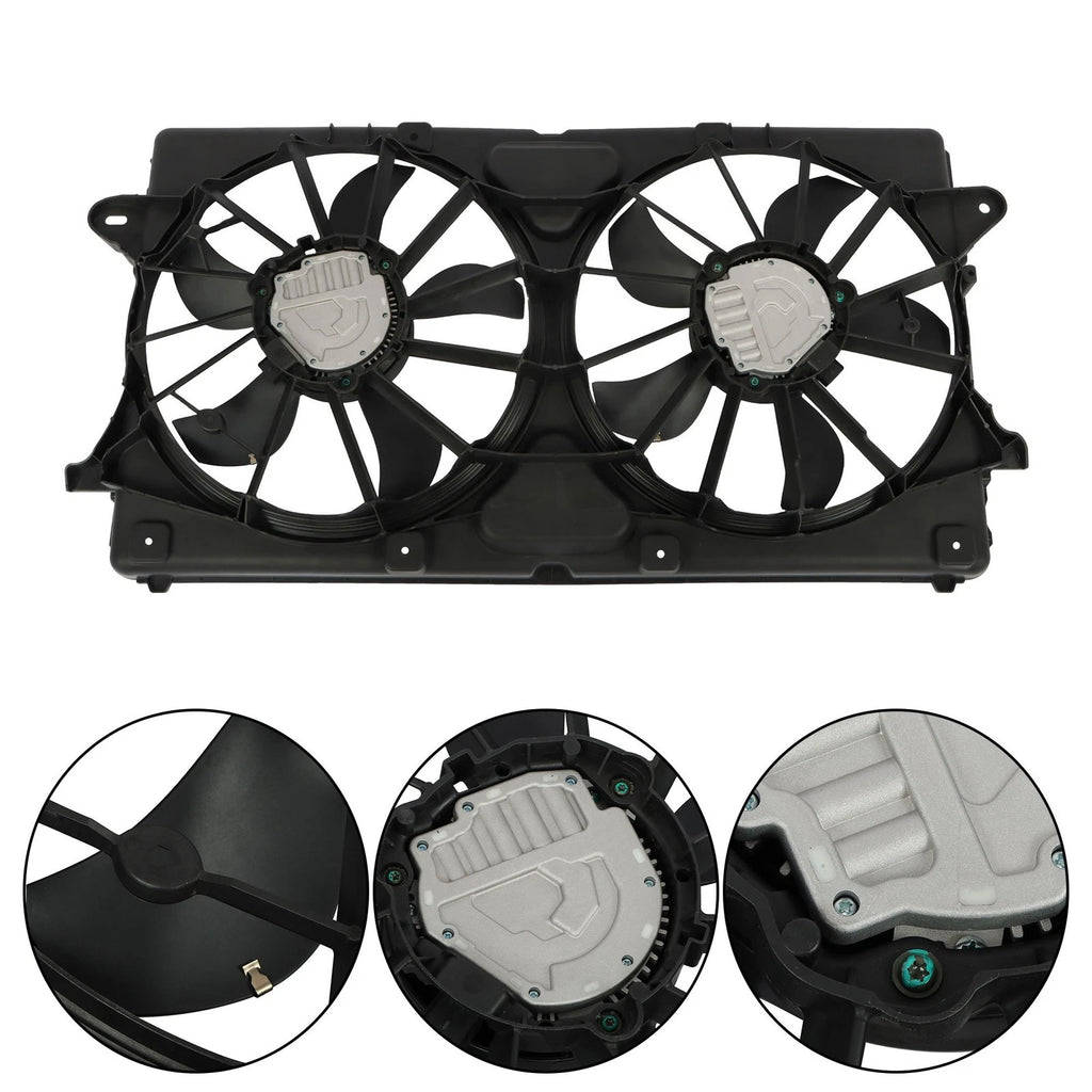 Dual Radiator Cooling Fan Assembly for Silverado Sierra 1500 (2019–2020)
