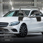 Headlight Switch Cover Stickers for Mercedes-Benz A B C E G Class CLA (Type-B)