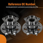 Rear Wheel Hub Assembly for Toyota RAV4 AWD (2001–2005) H512338 5-Lug