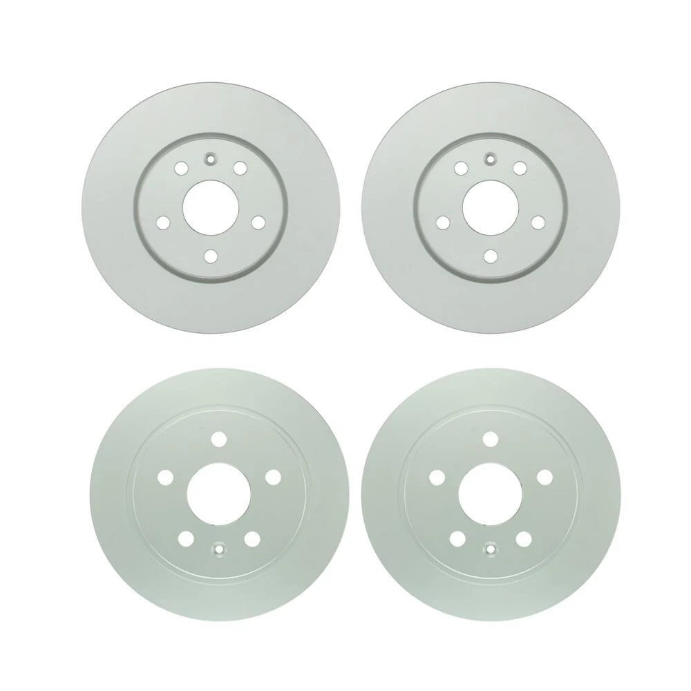 Disc Brake Rotors Kit for Buick Chevy (321mm Front, 292mm Rear)