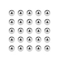 Set of 25 Precision Balls 6mm Solid Chrome Steel G10 for Bearings