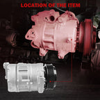 A/C Compressor for Mercedes-Benz E350 C320 C240 CLK350 CL500 (2003-2009)