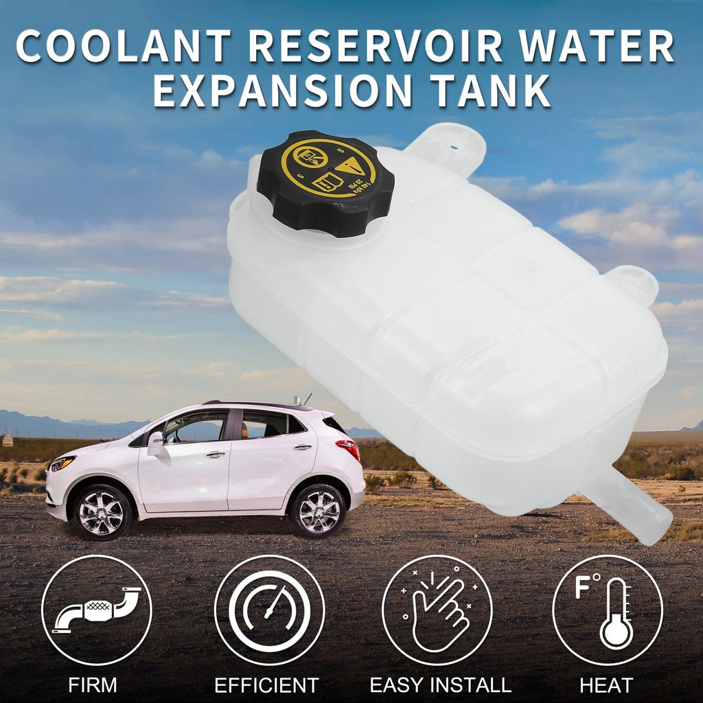 Set of 1 Coolant Expansion Overflow Tank with Cap No. 95201979 for Buick Encore (2013–2020)