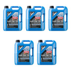Set of 5 Liqui Moly Longtime High Tech 5W-30 Engine Motor Oil (25L)