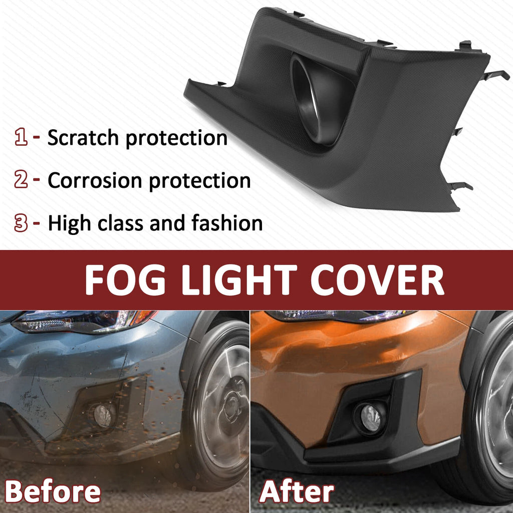 Fog Light Bezel Cover for Subaru Crosstrek (2018–2020)