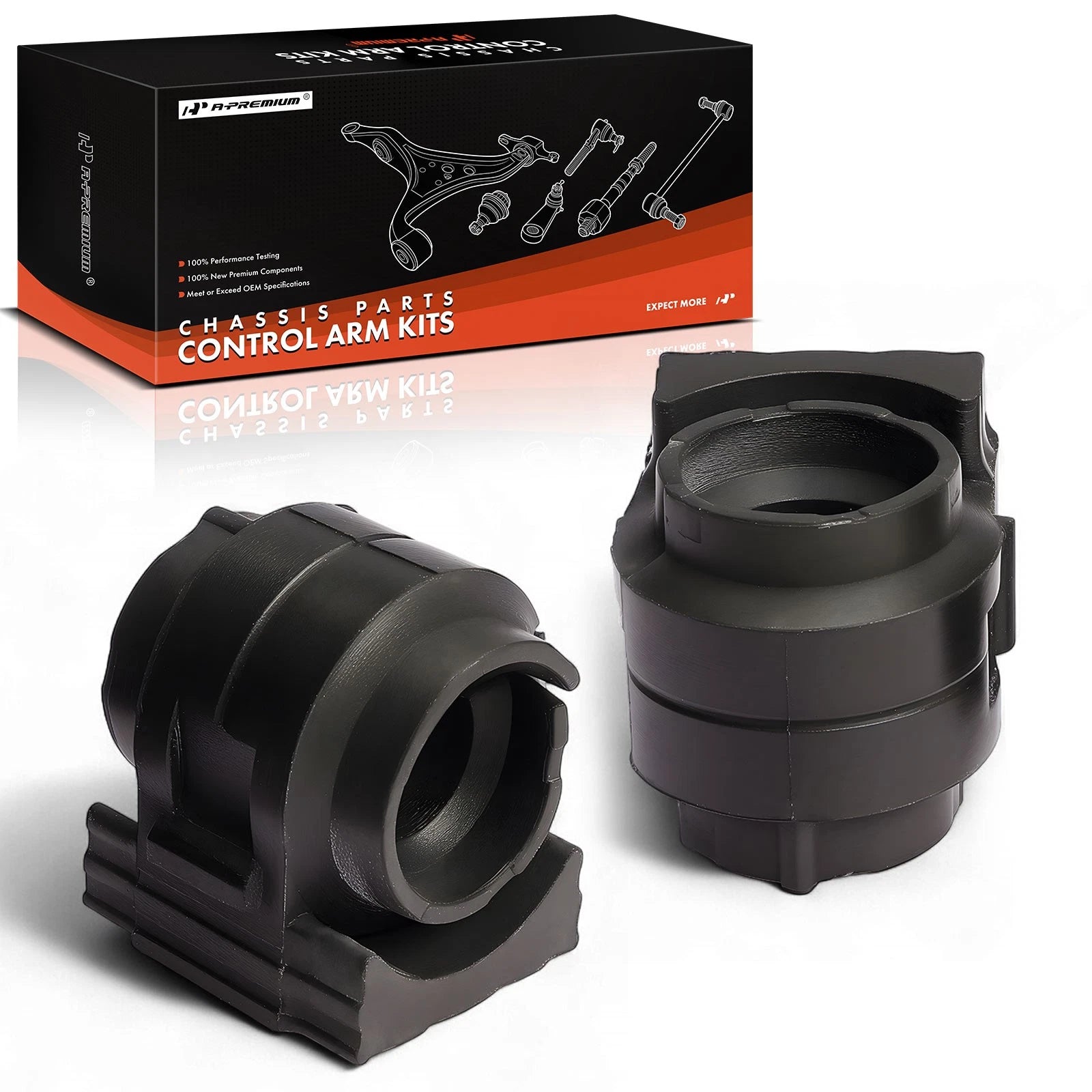 2X Rear Sway Bar Bushing Kit for Chevy Malibu, Impala, Buick 
