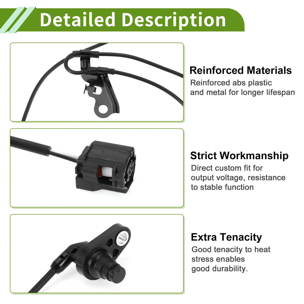 ABS Wheel Speed Sensor No. 8954368020 for Toyota Wish (2003–2009)