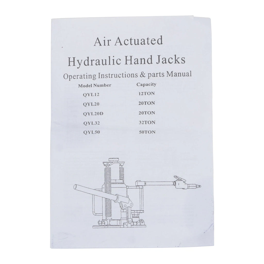 20Ton Portable Low Profile Hydraulic Bottle Jack for Various Models