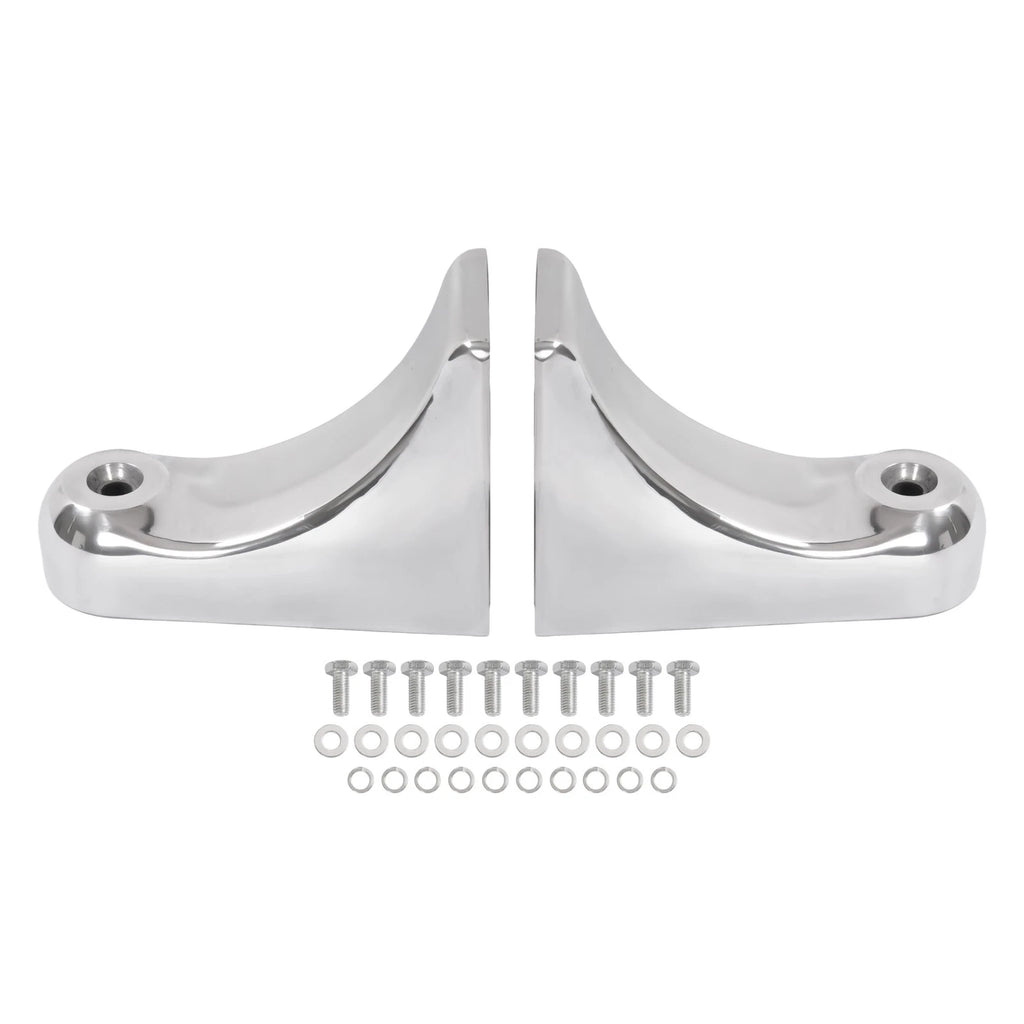 Pair Aluminum Headlight Bracket Kit for Peterbilt 379/389