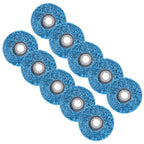 Set of 10 Easy Strip Discs for Paint Removal and Rust Cleaning