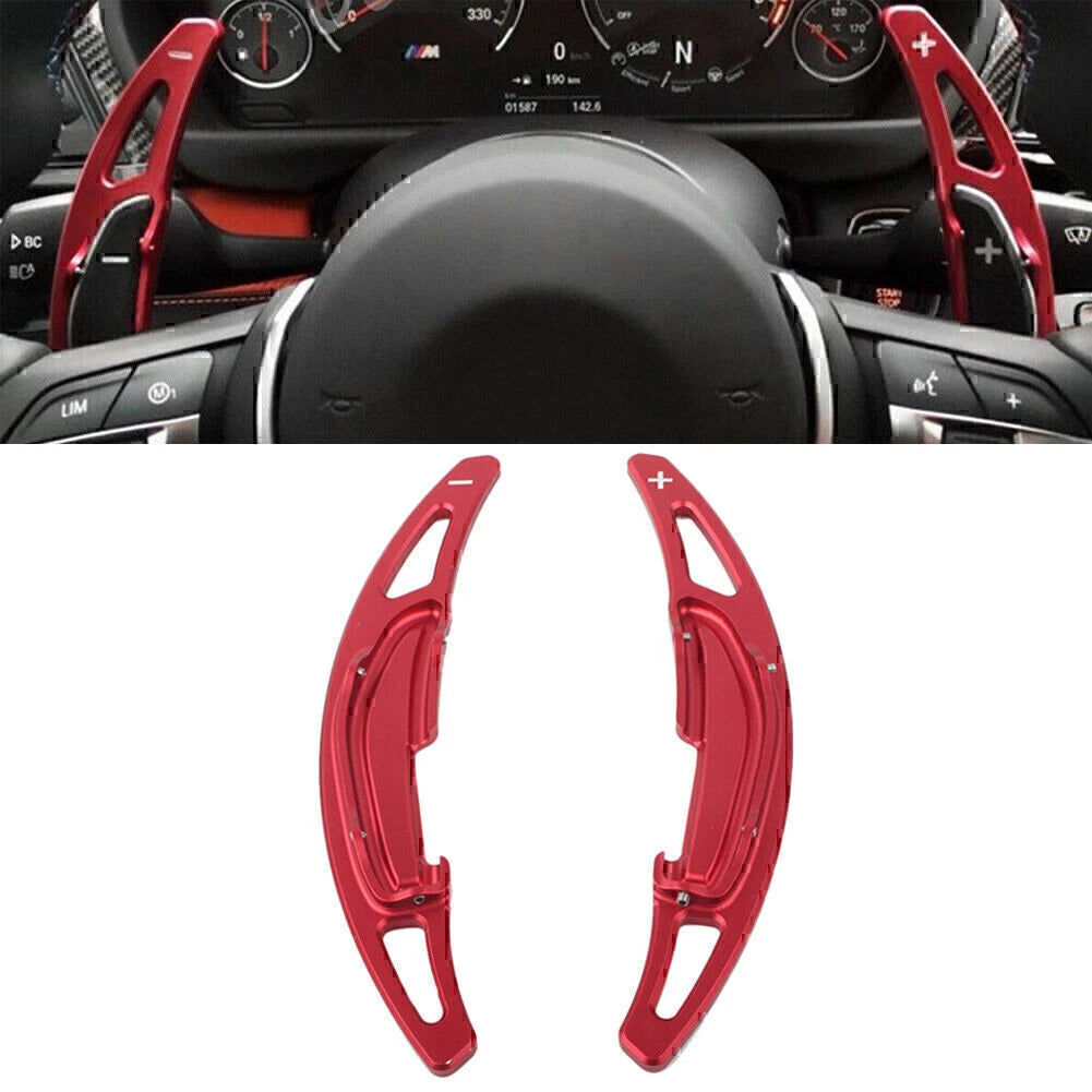 2pcs Shift Paddle Shifter Extension for BMW M2 M3 M4 M5 M6 X5M (2014–2020)