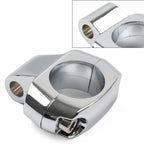 Handlebar Mirror Mount Clamp for Harley Dyna Fatboy