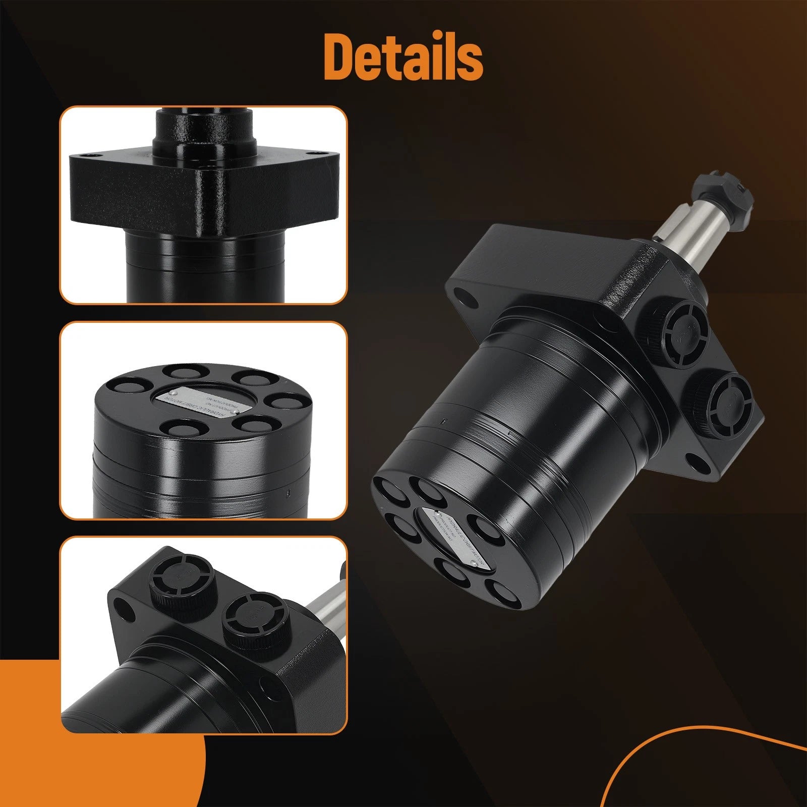 2pcs Hydraulic Wheel Motor for Exmark (114-0549, TE0195JS250AAMU)