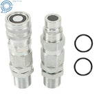 Hydraulic Quick-Connect Coupler for John Deere 27C 27D 260 325 CT332 (2000–2023)