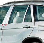 Stainless Steel Pillar Post Trim Kit for BMW X5 4-Door (2000–2006)