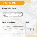 Right Engine Valve Cover with Gasket Bolt No.12607722 for GMC Envoy (2009)