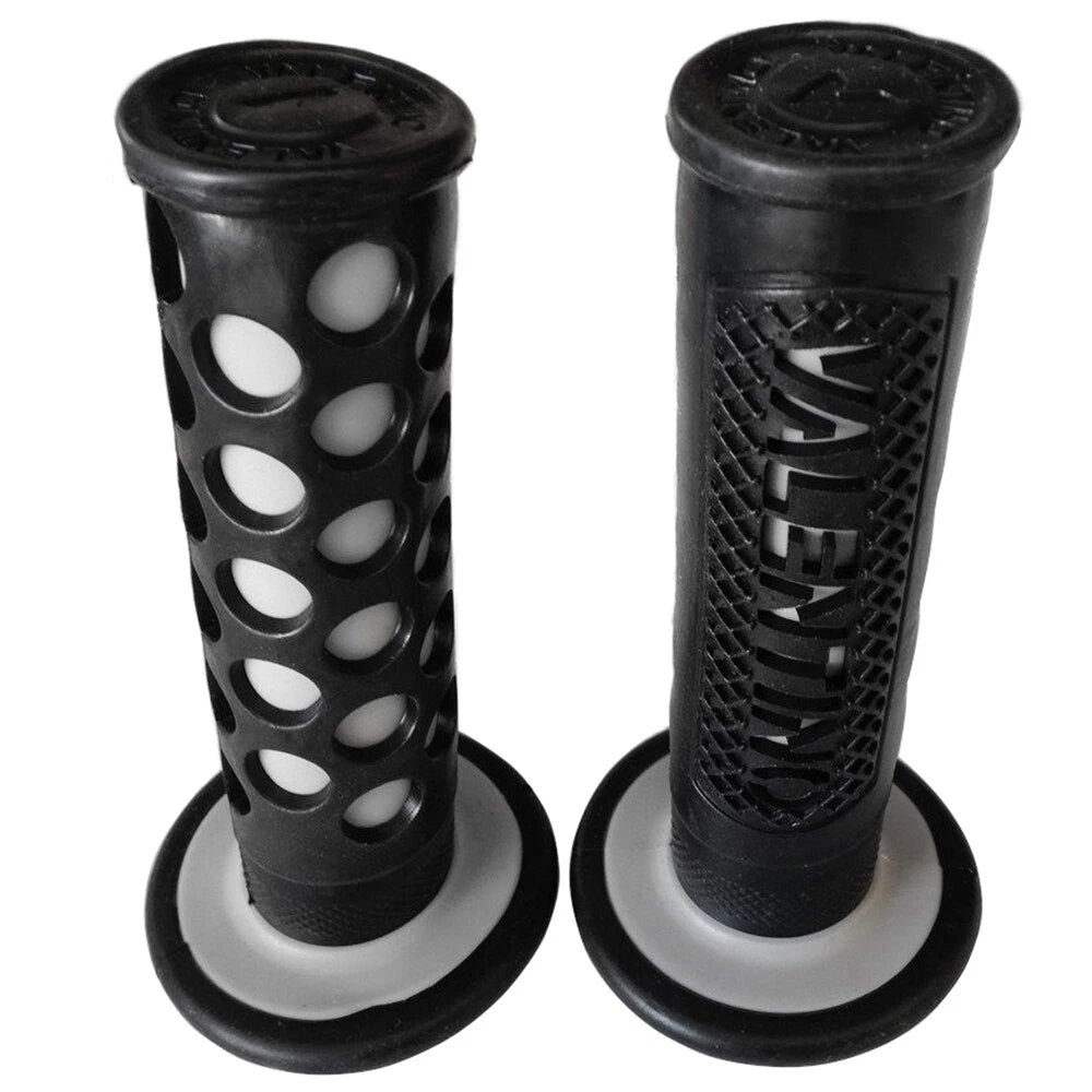 7/8" Valentino Engraved Gray Grips for Yamaha FZR YZF 600 (1990–1999)