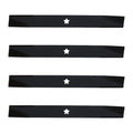 Set of 4 Heavy Duty Blades for Sears Craftsman Lawn Mower (42")