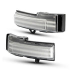 Clear Sequential Side Mirror Turn Signal Lights for Ford F-150 (2015–2018)