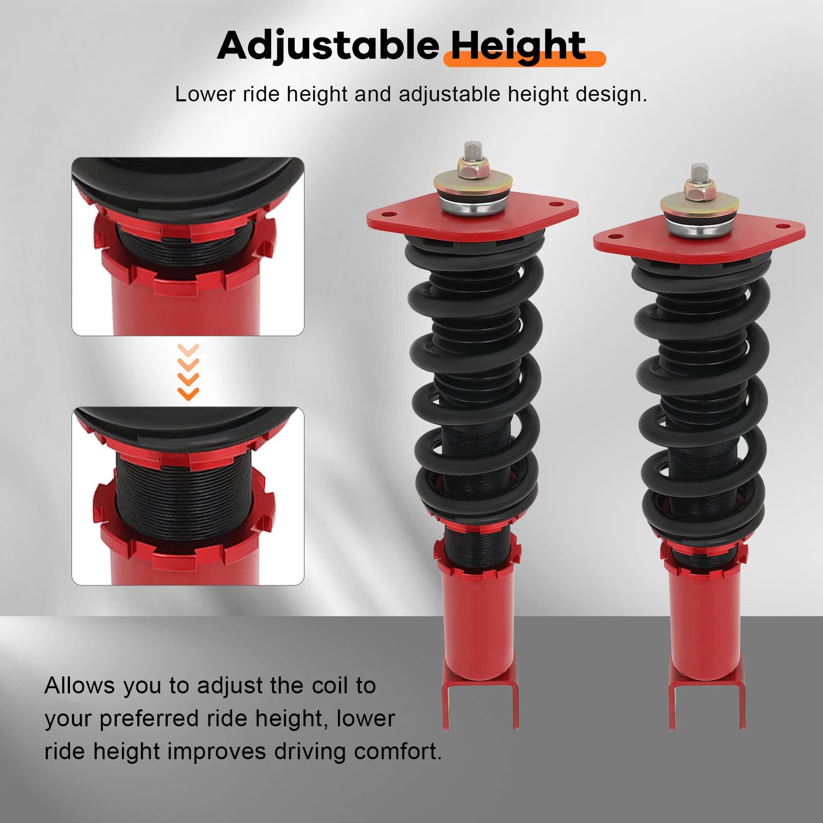 Coilovers for Nissan 350Z Infiniti G35 (2003-2008) Adjustable Height