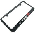 License Plate Frame Black Type R Replacement for Honda Civic (2006–2025)
