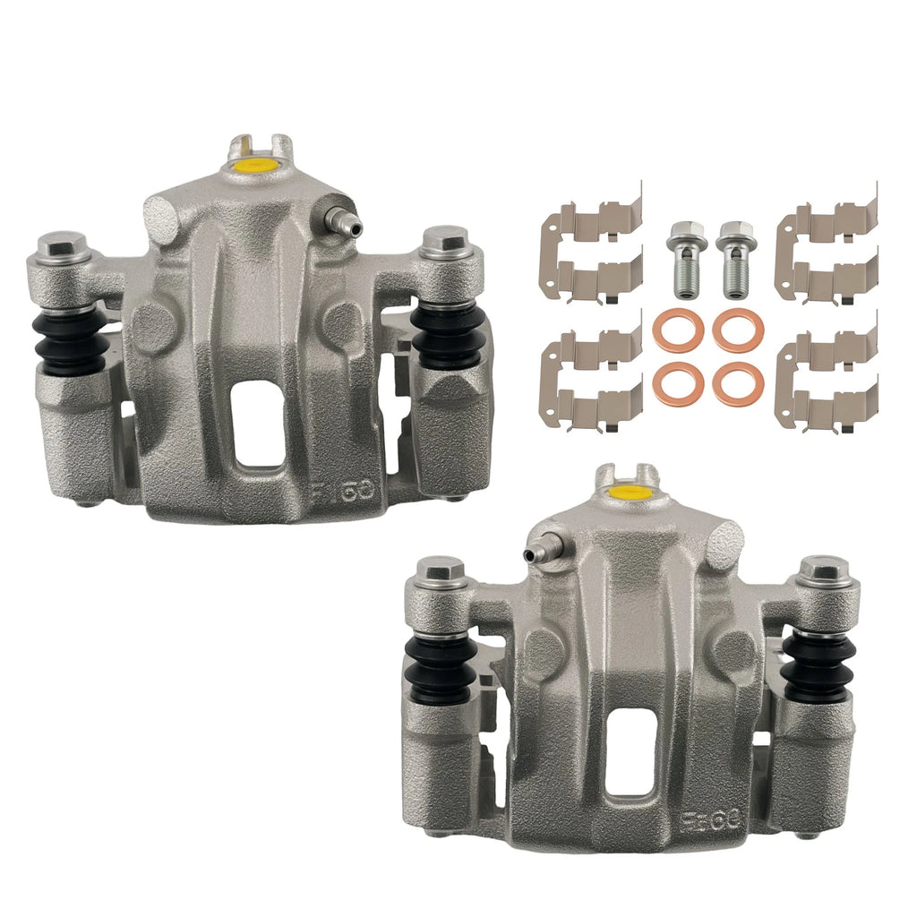 Rear Disc Brake Calipers Set for Hyundai Accent/Kia Forte/Rio (2006–2020)