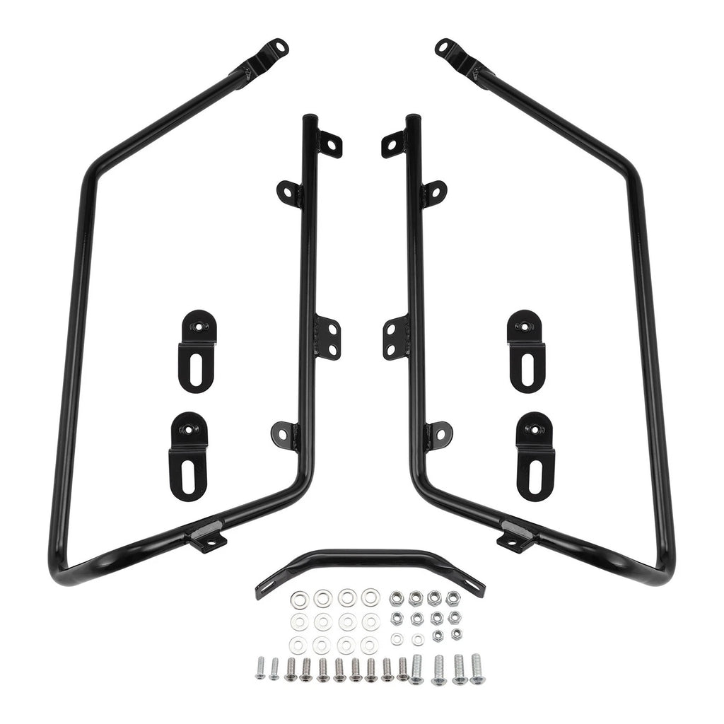Hard Saddlebag Conversion Bracket Kit for Harley Dyna Street Bob Fat Bob (2008–2017)
