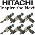 Set of 6 Fuel Injectors for Buick Cadillac Chevrolet GMC Saab 3.0 V6