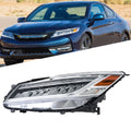 LED Headlight for Honda Accord (2016â2017) Driver Side Clear Housing