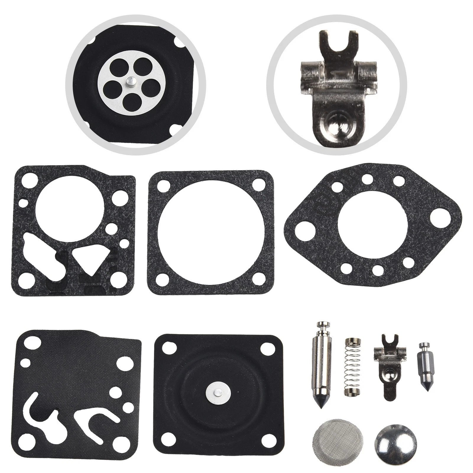 Carburetor Gasket Set for Lawn Mower (Carb Part Numbers Included)