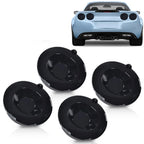 Set of 4 LED Tail Lights for Chevy Corvette C6 (2005–2013) Smoke/Red
