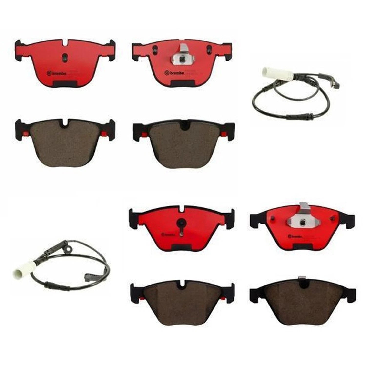 Brembo Ceramic Brake Pads with Sensors Kit for BMW E65 E66 7 Series (2002–2008)