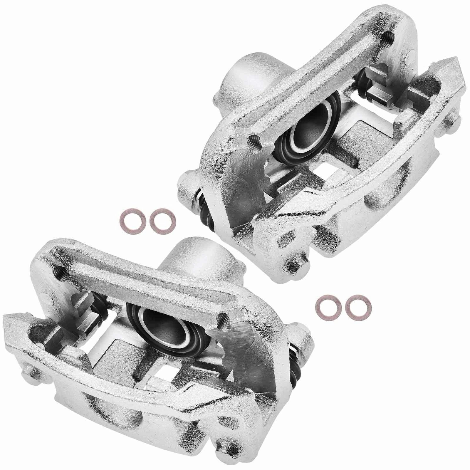 2X Rear Brake Caliper with Bracket for Kia Rondo (2009-2012)